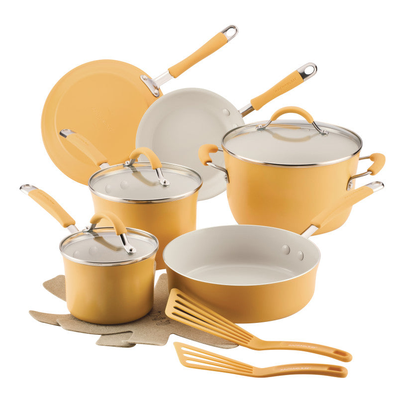 13-Piece Ceramic Nonstick Cookware Set